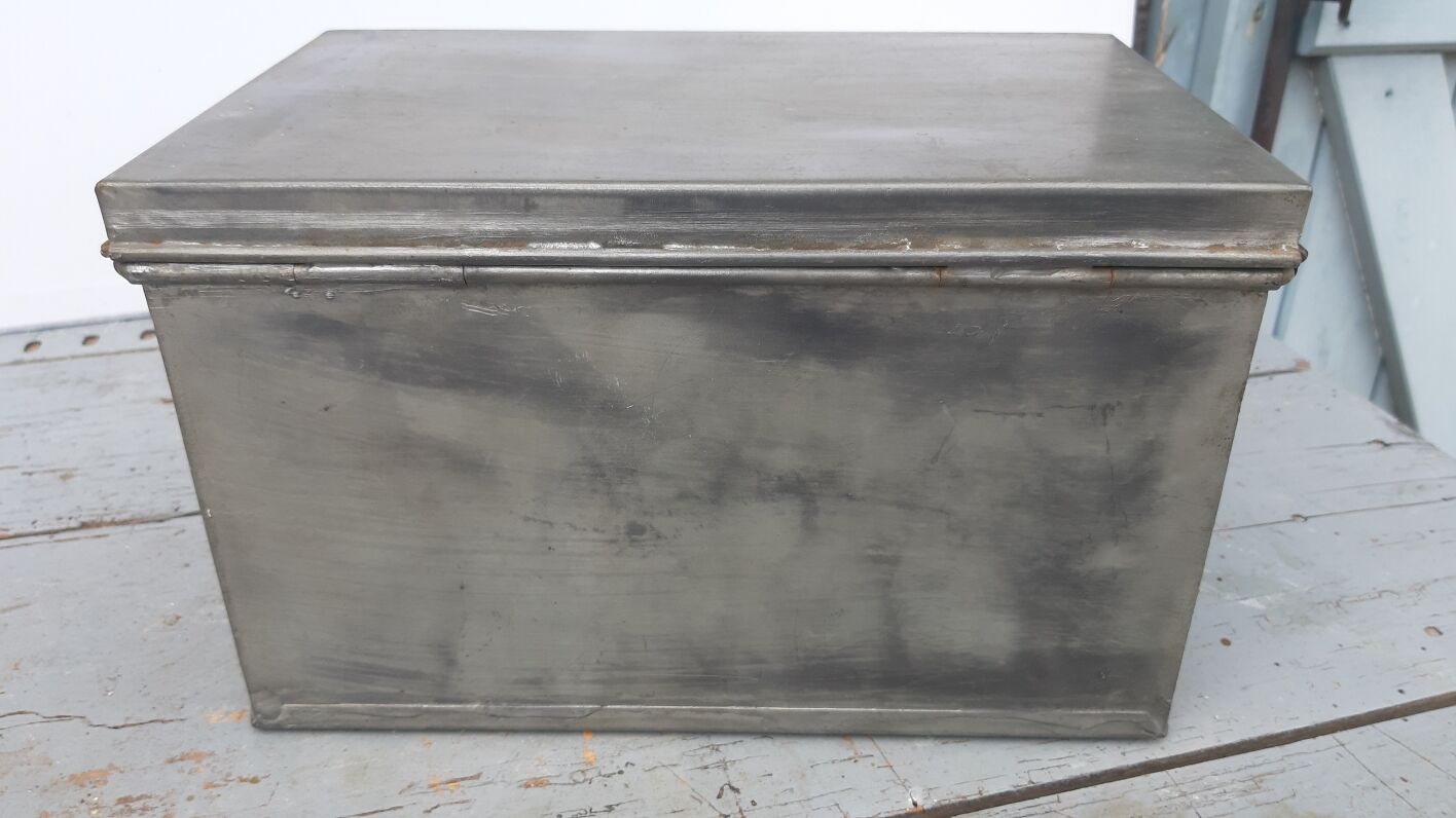Vintage metal chest