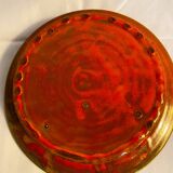 Plat rouge vintage