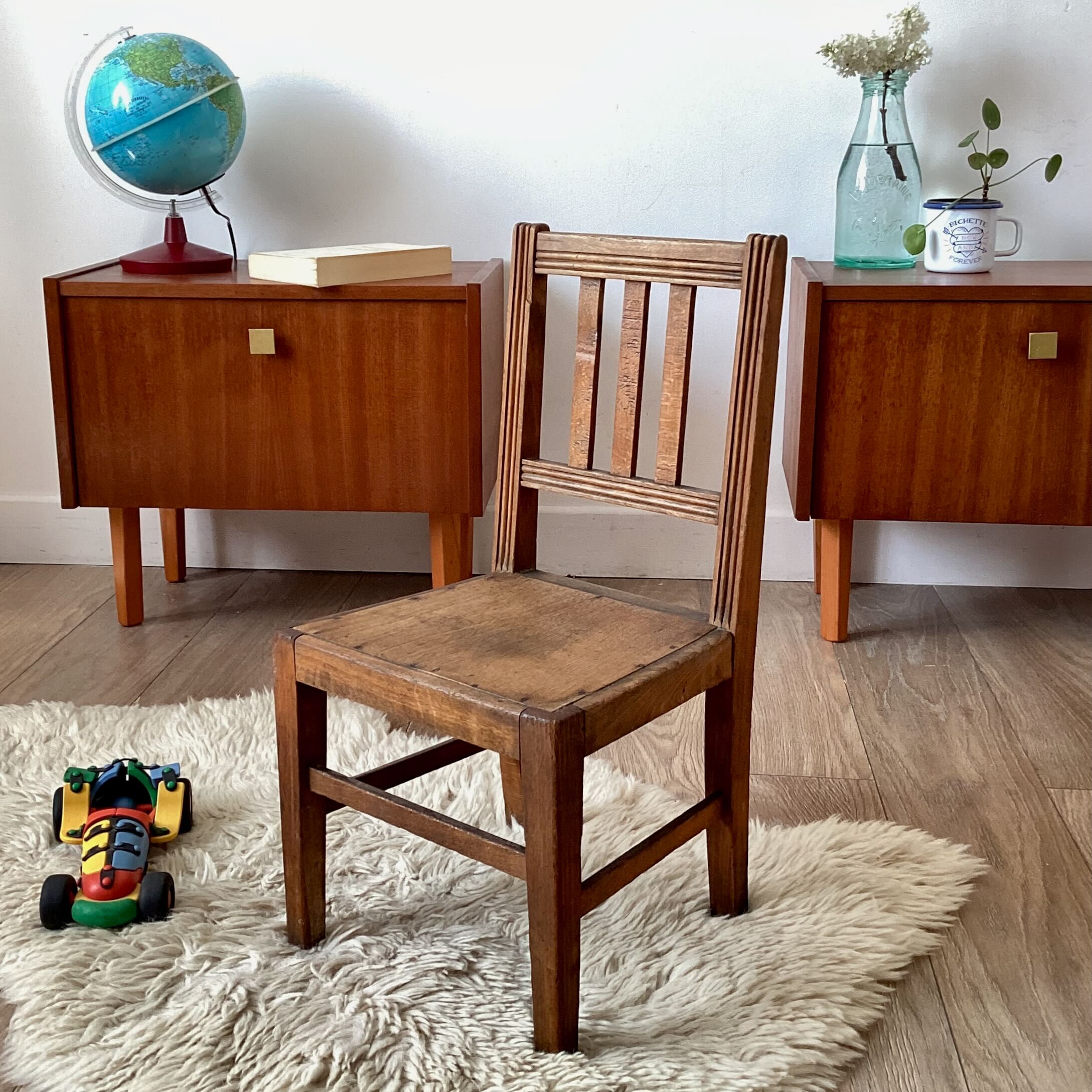Wooden children's chair