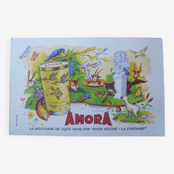 Advertising poster 1950s AMORA