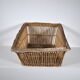 Panier en rotin 1960