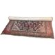 Tapis rouge en laine