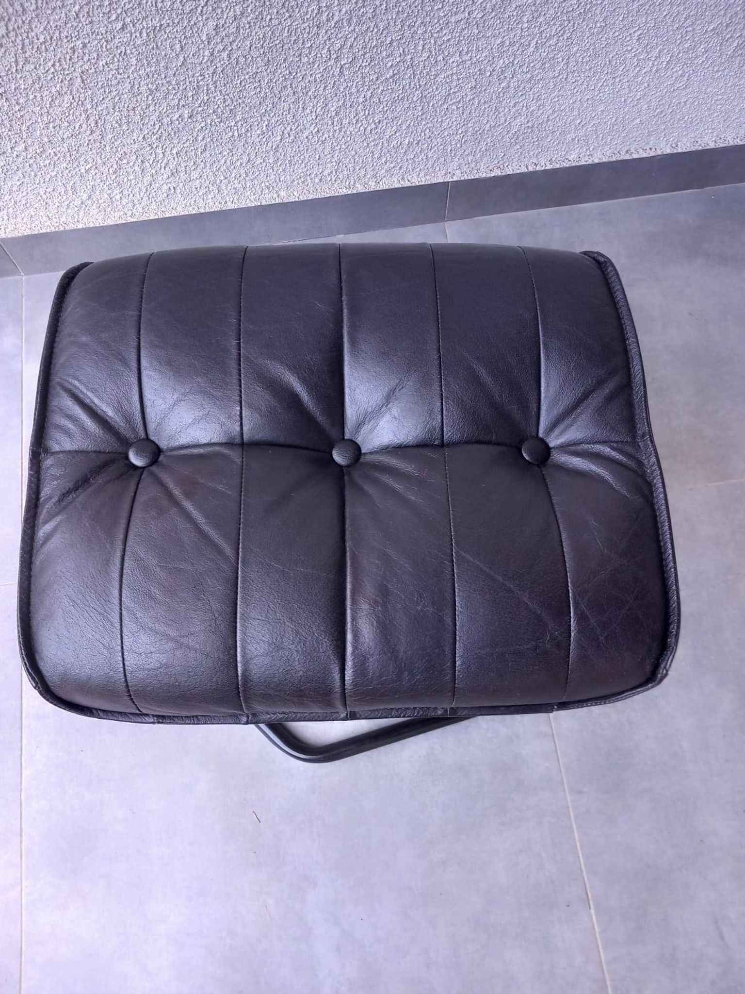 Pouf Danemark des années 1960