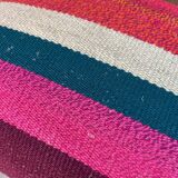 Housse de coussin kilim turc vintage, 40 x 40 cm