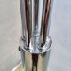 Vintage ARC floor lamp with 5 adjustable chrome arms on marble base