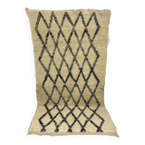 Handmade wool Berber rug 250 X 120 CM