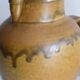 Handled stoneware vase by Michel Pastore