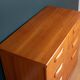 Restored Teak 1960s Retro 2 Drawer Over 3 Chest Of Drawers By Meredew
