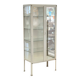 Vintage pharmacy display cabinet