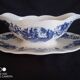 Set of a gravy boat and 2 Sarreguemines ceramic ravines, Derby model