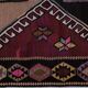 Vintage Turkish kilim handwoven 165x425 cm