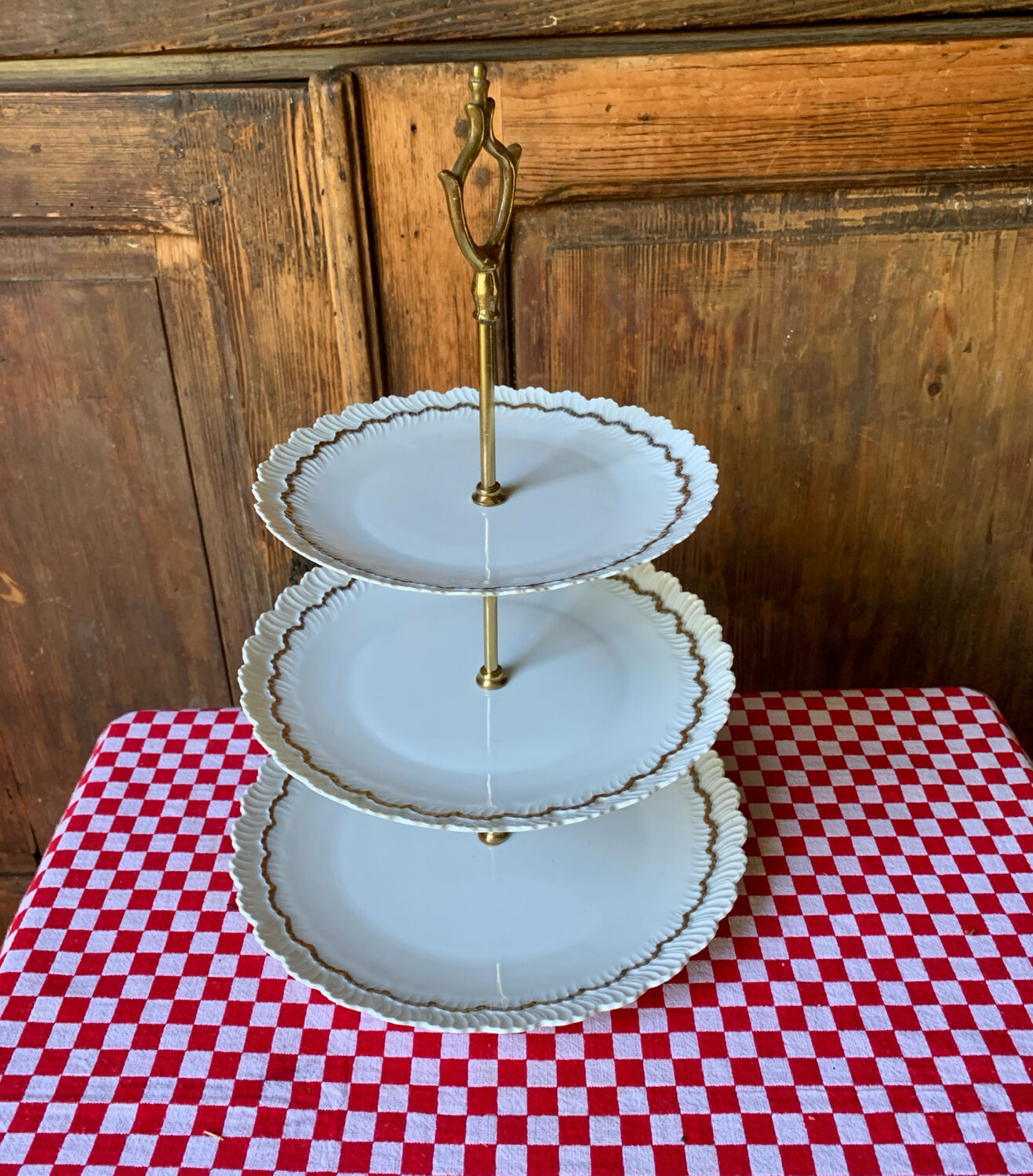 Silent plate three plates Limoges Charles Ahrenfeldt