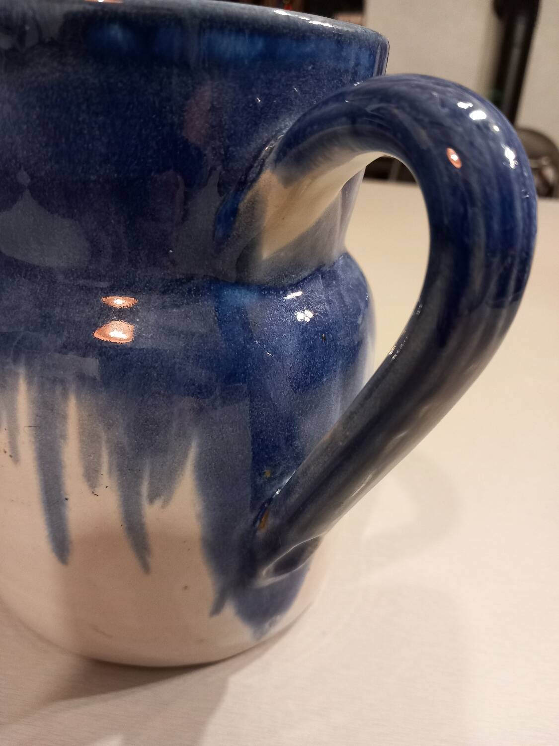 Old ceramic pitcher