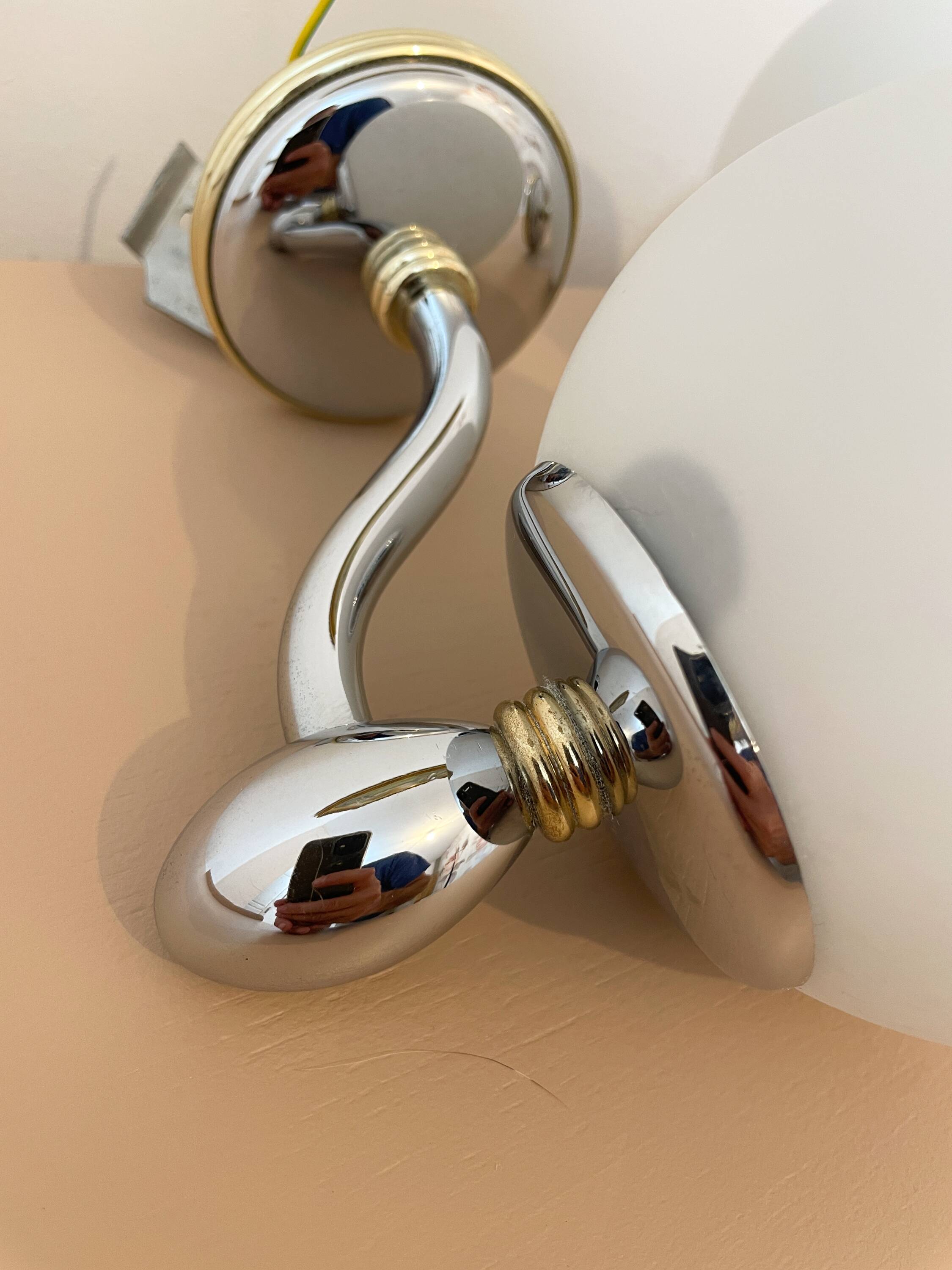 Pair of wall sconces from the 1950s
