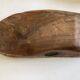 XXXL walnut wood carved centre table 1960 monoxyle