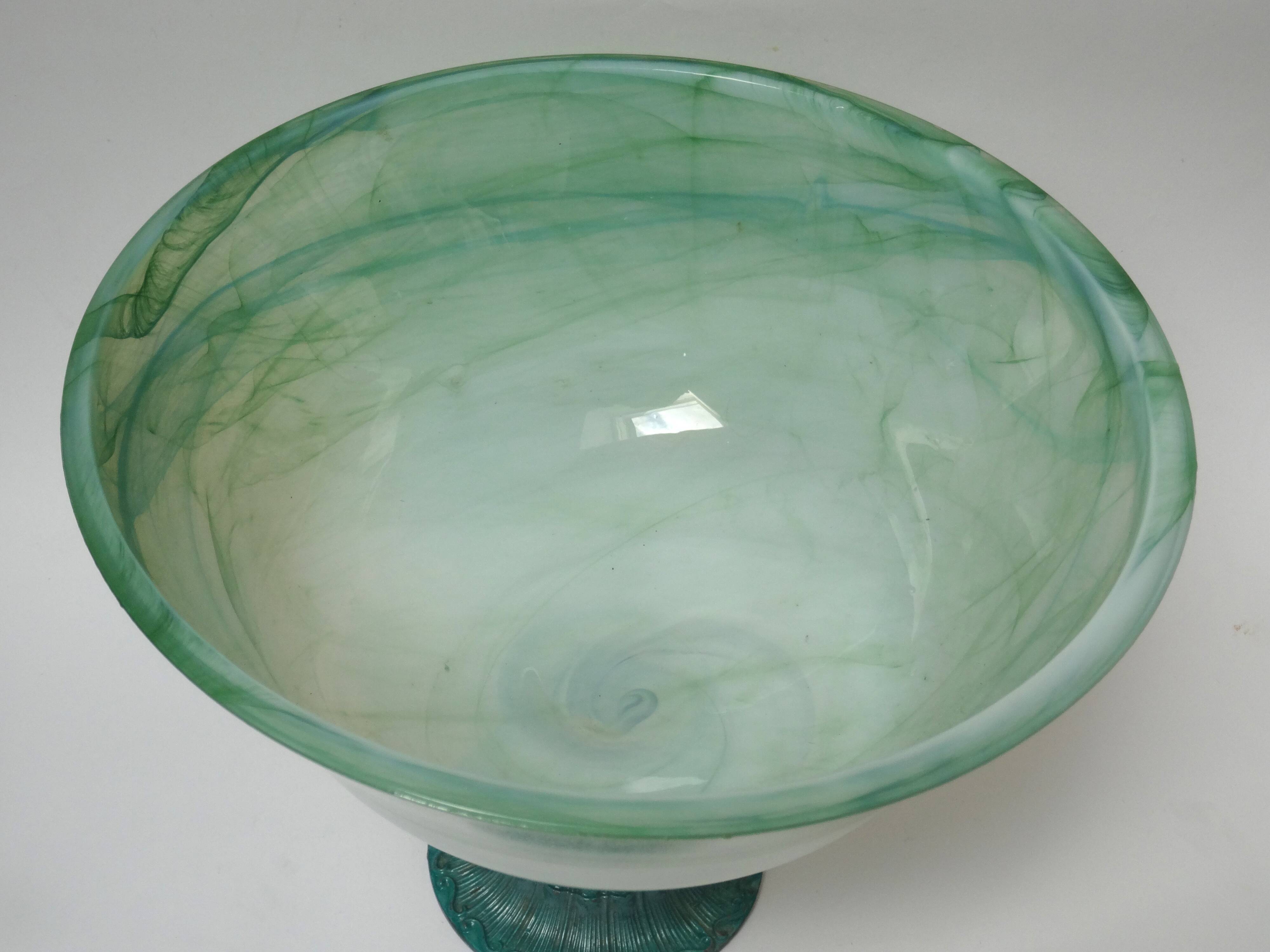 Murano glass fruit cup