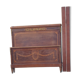 Old wooden bed 140 headboard