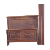 Old wooden bed 140 headboard