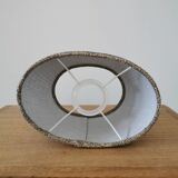 Set of 2 oval lampshades