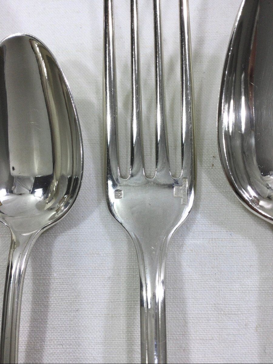 Christofle cutlery set Printania 63 pcs