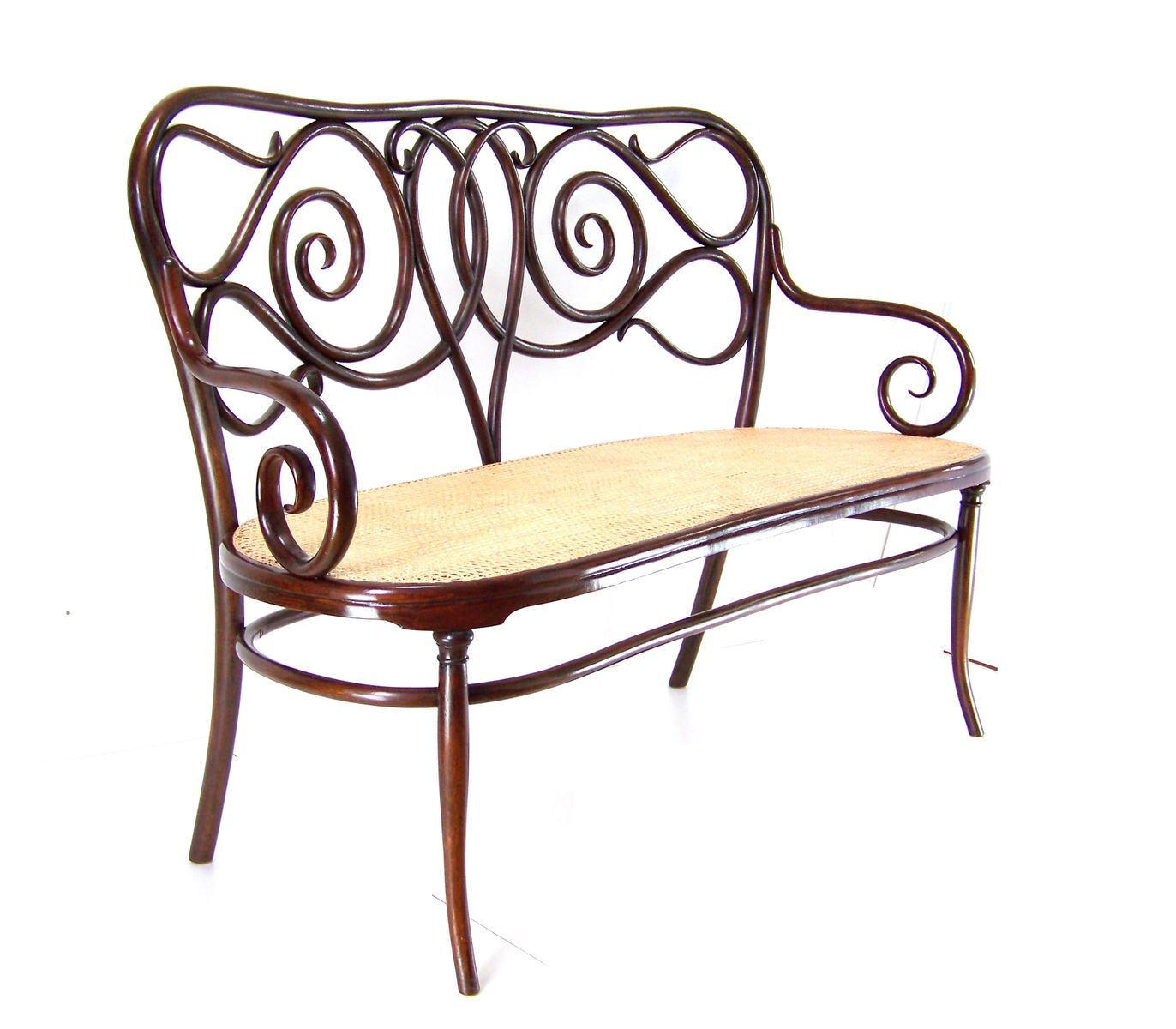 Banc viennois No.4 de Jacob & Josef Kohn 1870s