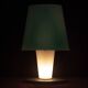 Daniela Puppa 1991 Italian Model 2850 Colored Glass Table Lamp for Fontana Arte