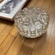 Wall lamp or ceiling light with minimalist porthole glass.