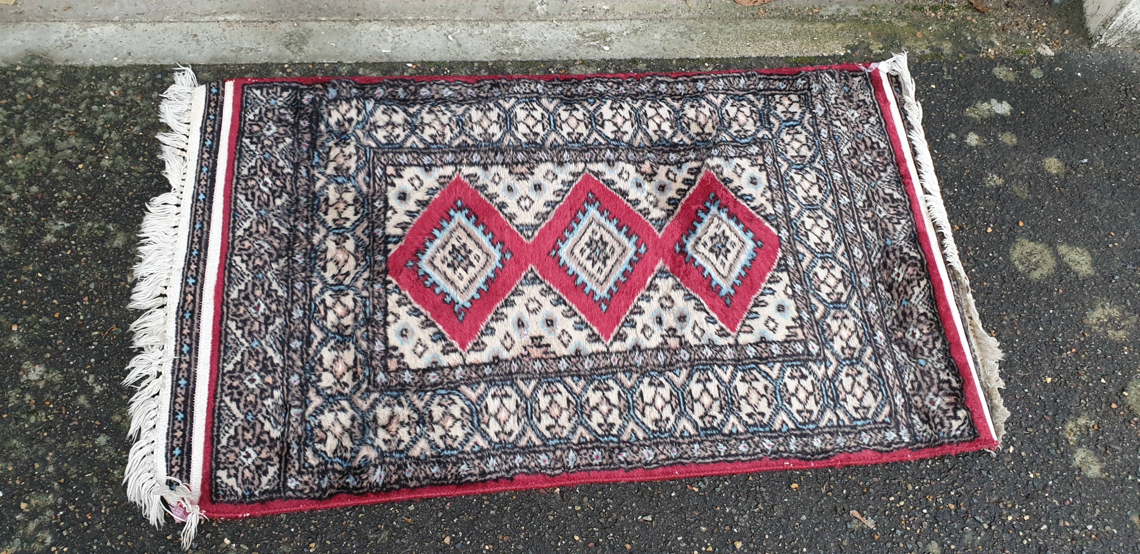 Tapis  oriental  laine