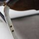 Pierre Paulin F444 chaise longue in black leather - All original, Vintage