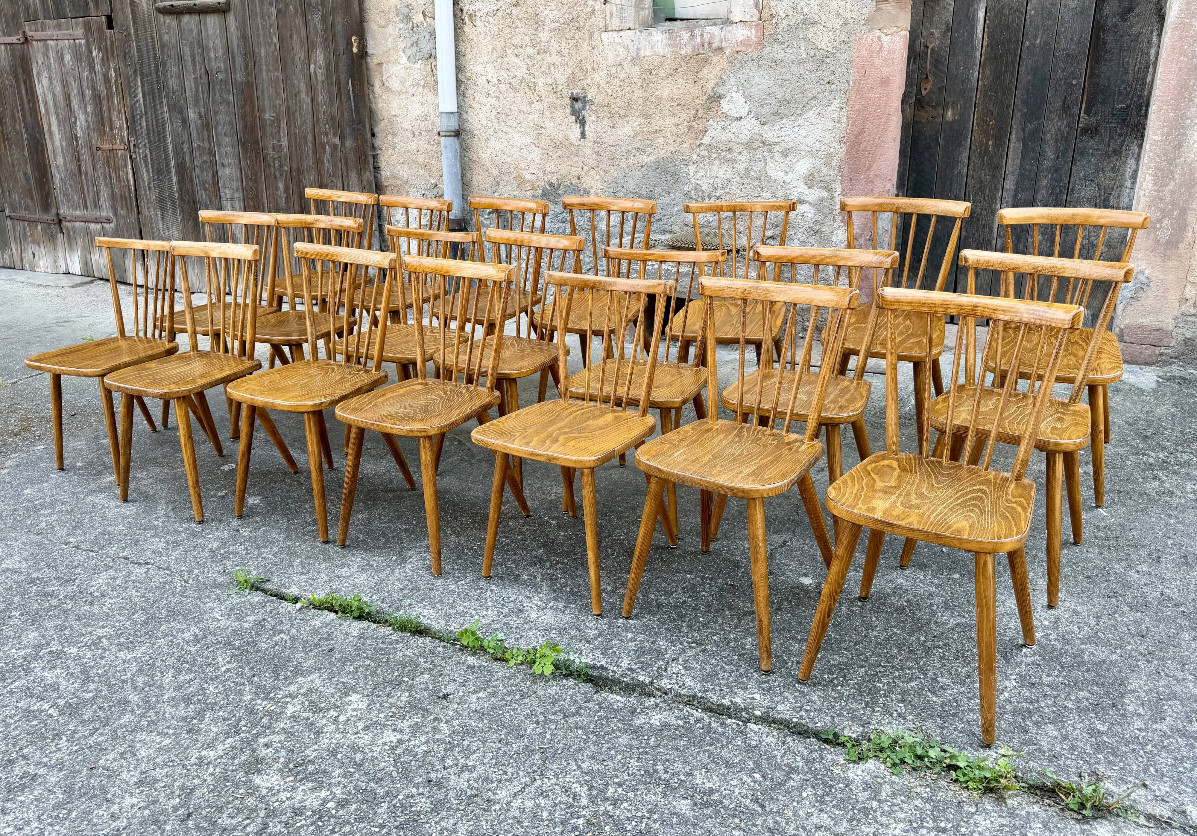 21 Scandinavian design bistro chairs