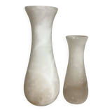 Pair of alabaster vases