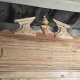 Pine wardrobe with mirror 1900s