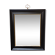 Napoleon III blackened wooden mirror 53 x 63 cm