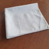 Set of white old napkins