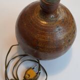 Pyrite stoneware lamp base