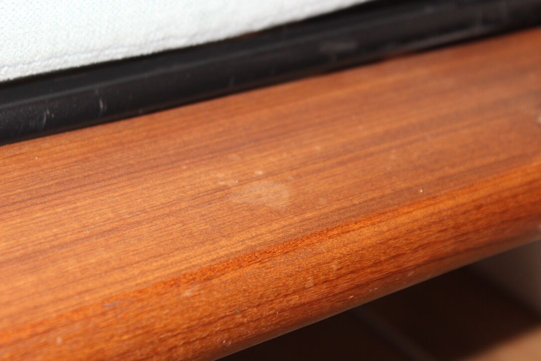 Daybed teak and copper, scandinavian style by Toothill