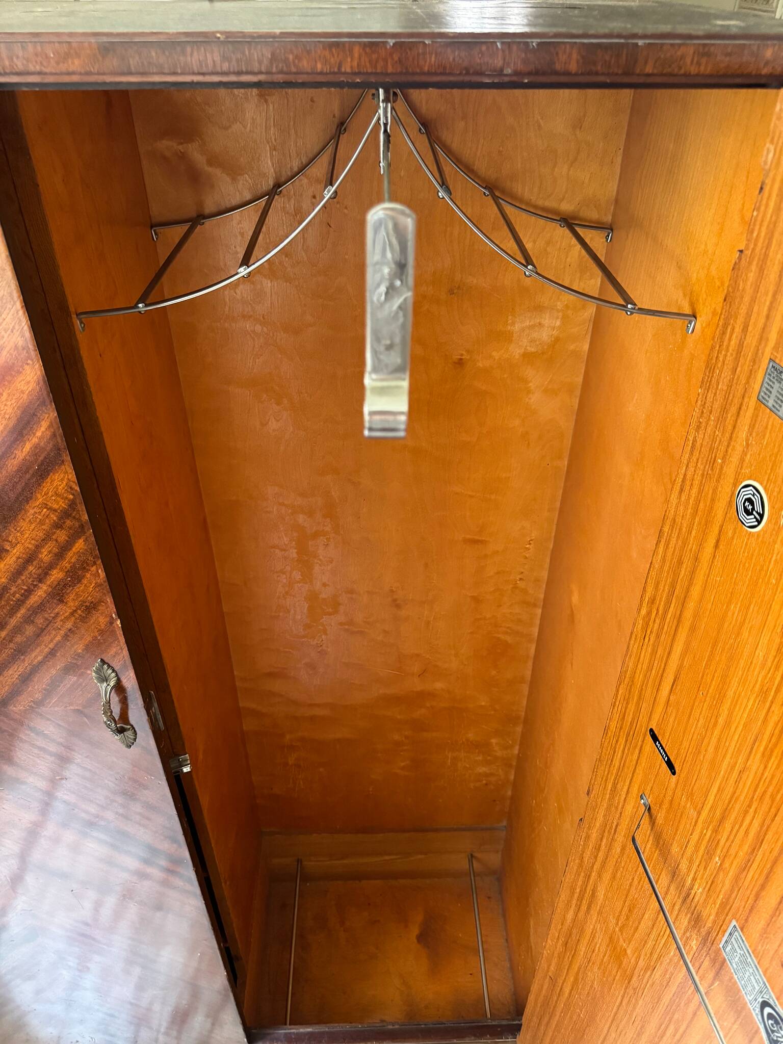 Mr Art Deco English Wardrobe "Compactom" - Model KK - Years