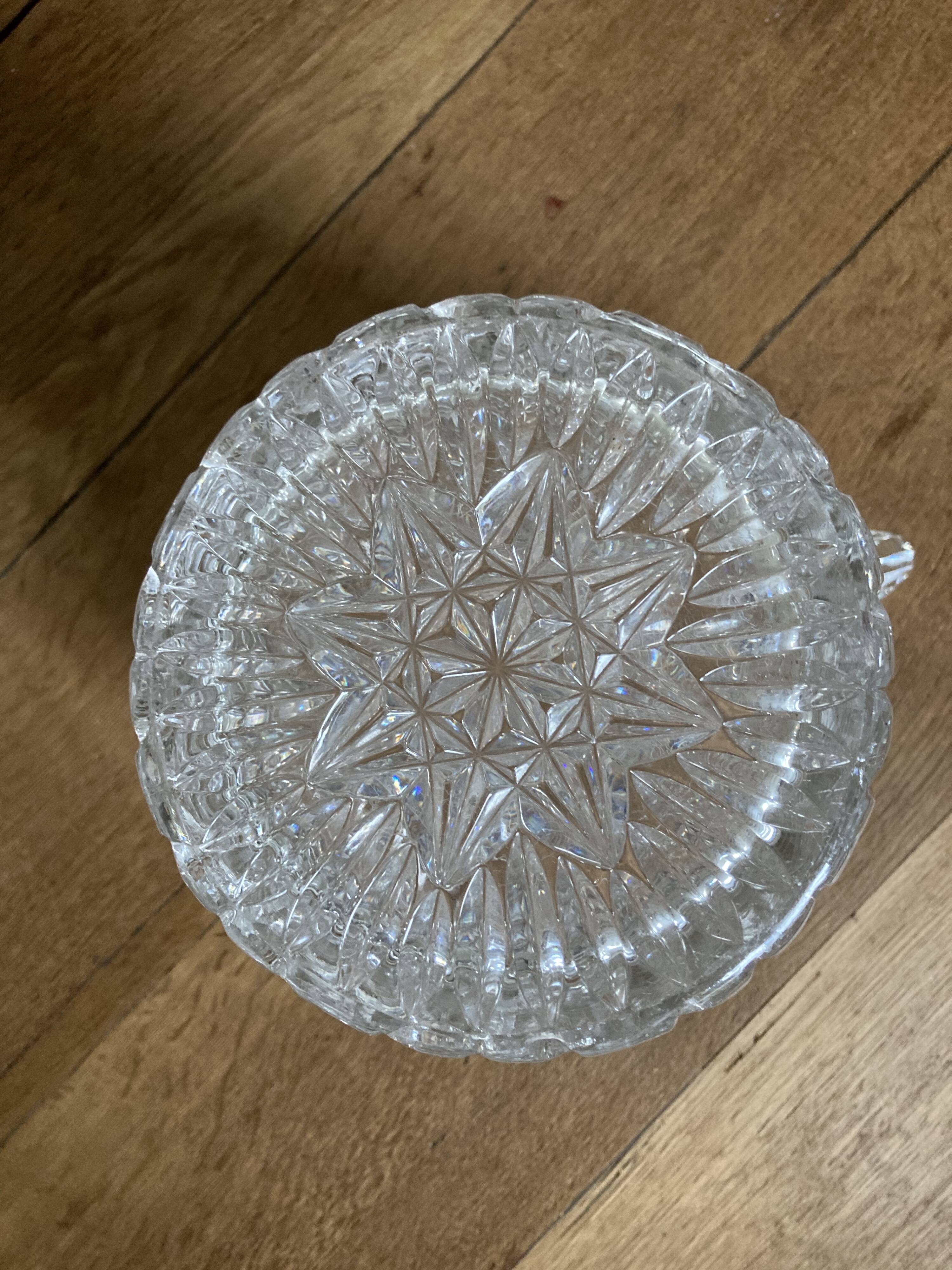 Crystal champagne ice bucket