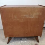 Chest of drawers vintage foot compass 1950