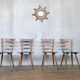 66 Scandinavian chairs or vintage wooden bistro