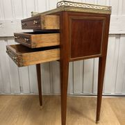 small mahogany chiffonnier table