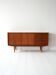 Vintage Scandinavian Teak Sideboard with Striking Grain