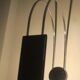 Mid century arc ceiling or wall light by Bruno Gecchelin, Italy 1970s