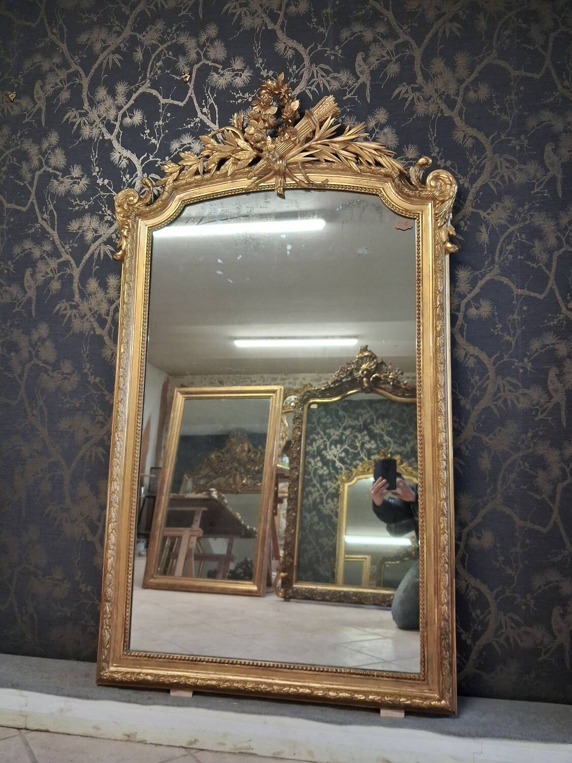 Napoleon III mirror 179x 103