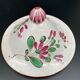 Soupiere faience of east Luneville with decor floral catches xix eme