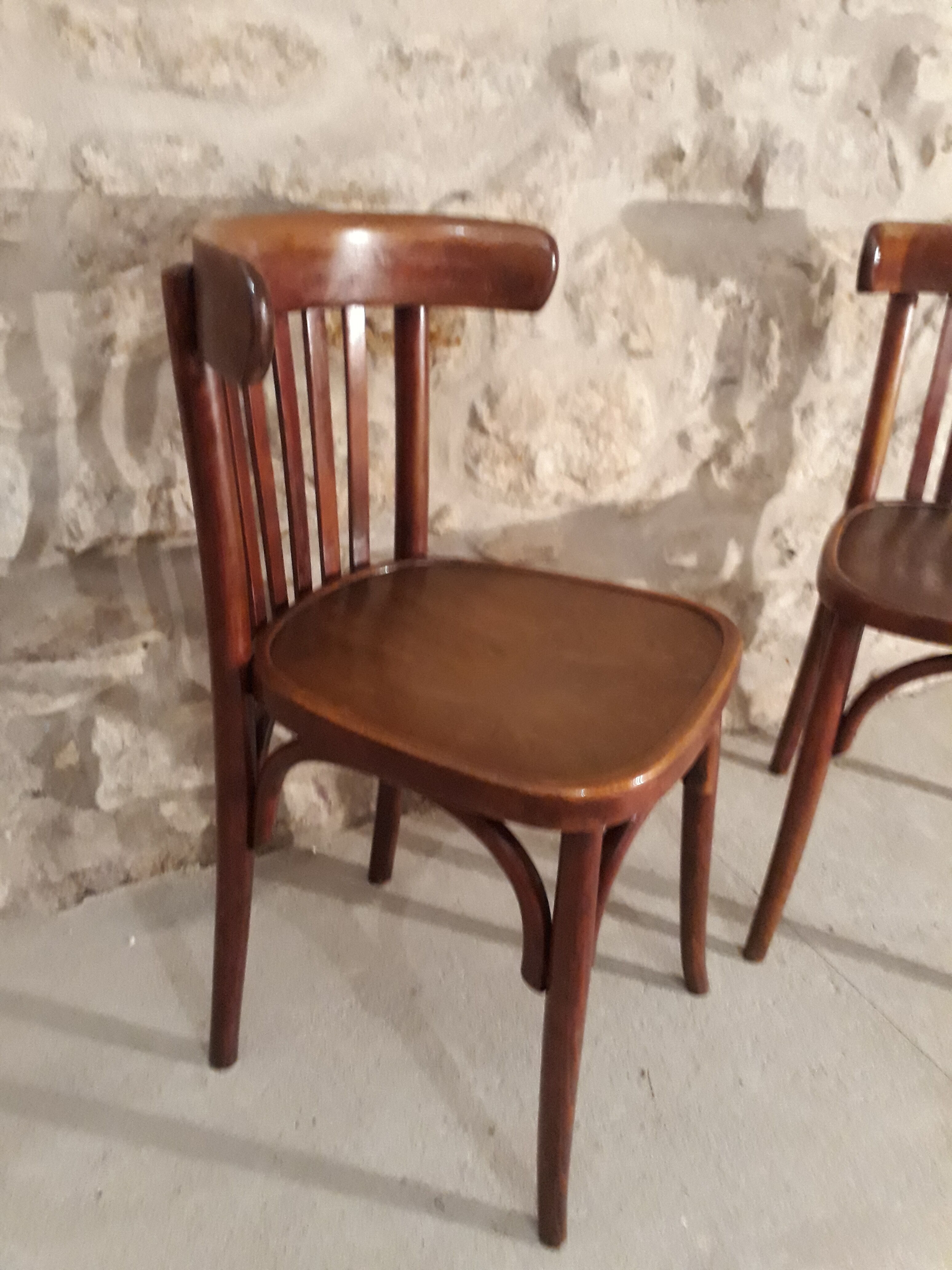 Pair of  chairs Japy Frères