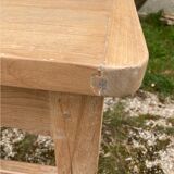 Antique solid wood desk