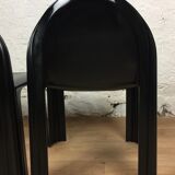 Pair of chairs n°4854 by Gae Aulenti