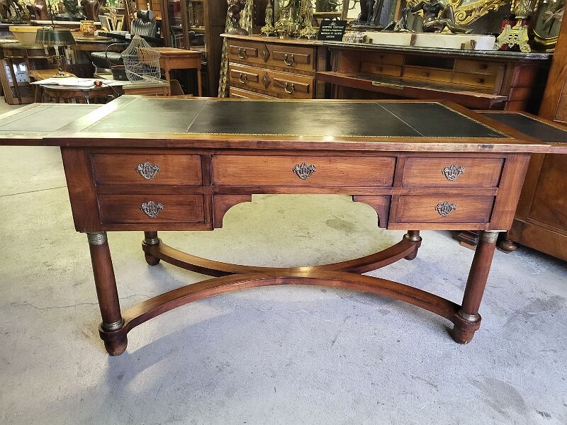 Empire style desk 5 drawers 2 pulls