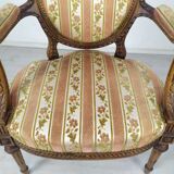 Lounge armchairs bench medallion
